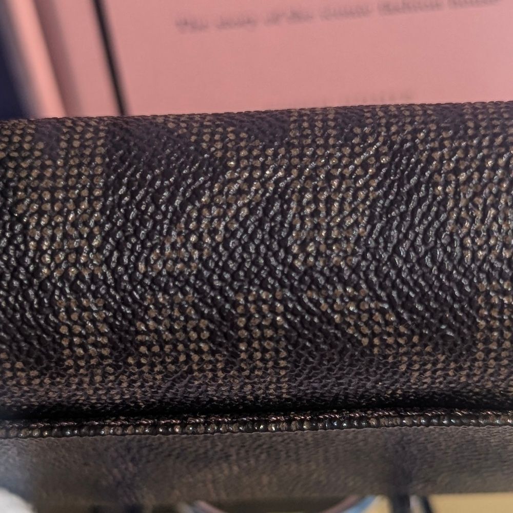 MICHAEL Michael Kors Jet Set Wallet Dark Brown & Beige - Picture 3 of 9
